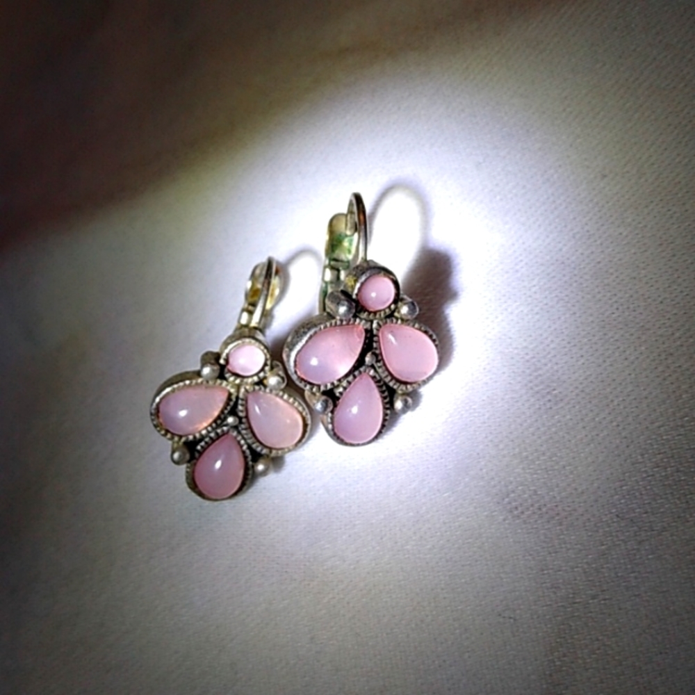 Rose Quartz Earrings
